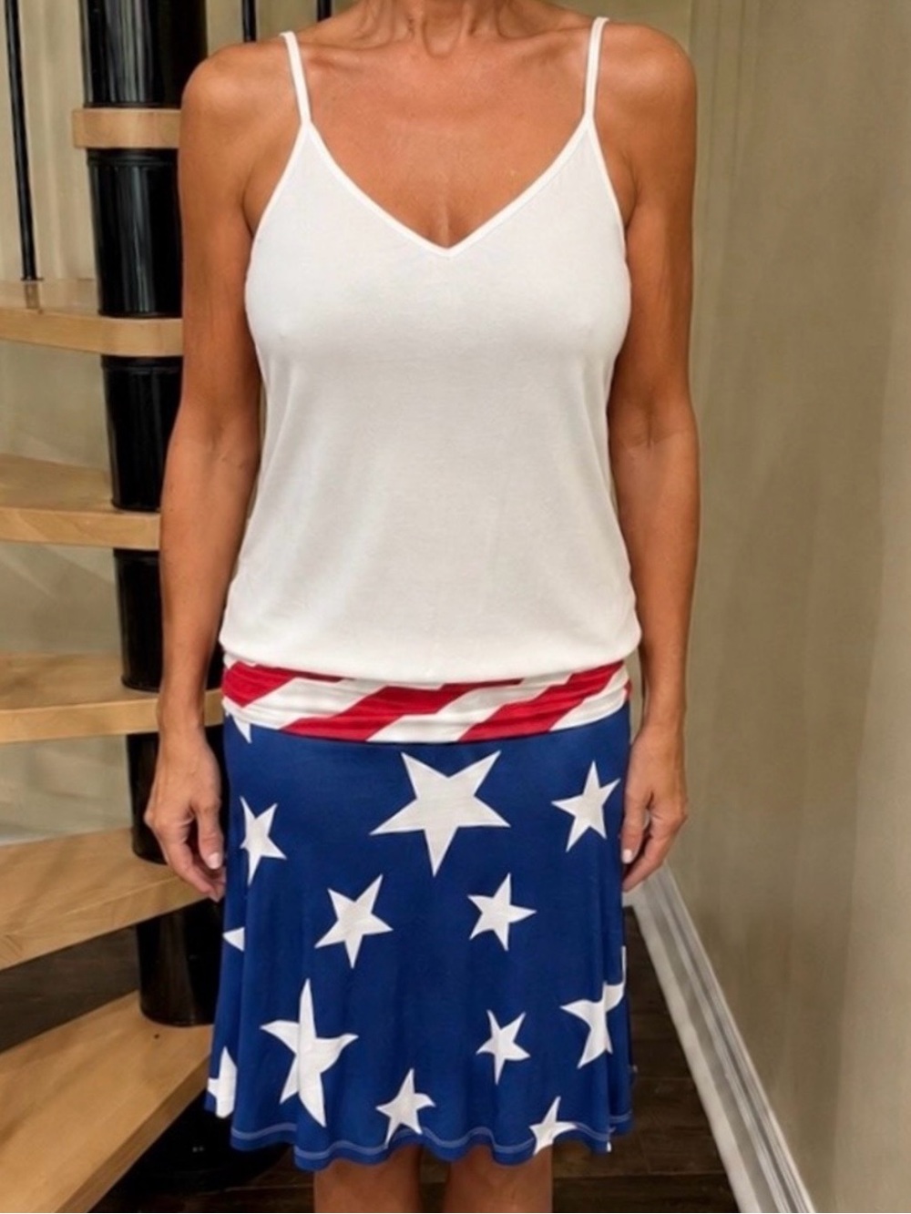 Lascana Patriotic Stars and Stripes Sundress
